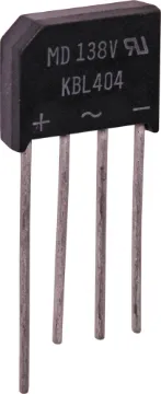 KBL404 400V 4A Plastic Bridge Rectifier Rectifier Diode Bridges KBL404 400V 4 Amp, Plastic