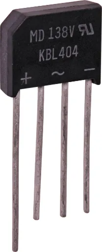 Rectifier Diode Bridges KBL404 400V 4 Amp, Plastic