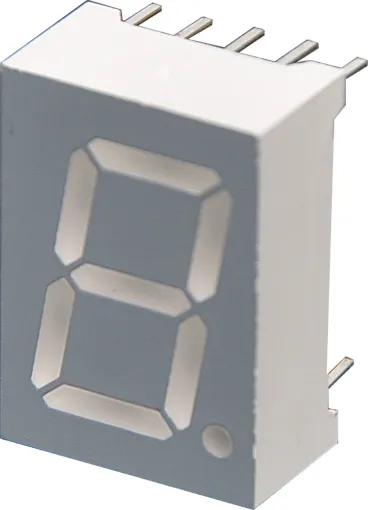 7 Segment Display 0.5&quot; Display C/Anode.
 5mcd per segment