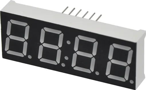 0.5" Red 7 Segment 4 Digits
0.52" Common Cathode