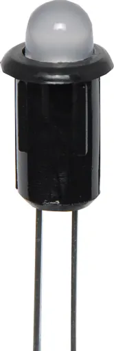 5mm Blue LED with plastic bezel