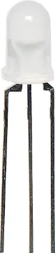 Red/Green Bi-Colour 3mm LED 3mm Bi-colour LED 3 Leg Red/Green Water Clear