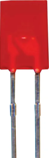 Rectangular Led 5 x 2mm Red

Viewing Angle: 125 degrees
Brightness: 1mcd
Voltage Typical: 2.2V
Voltage Max: 2.6V
Current: 15mA
Current Peak: 50mA