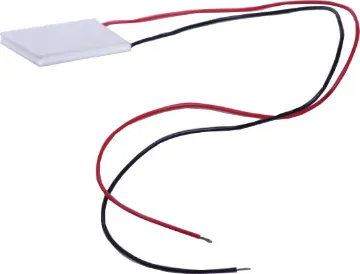 40mm Peltier Module 6A Uses the Peltier effect to transfer heat. Essentially creating a "cold side" and a "hot side" on the device. Applications include biomedical instruments, consumer products like thermoelectric cooling water coolers, thermoelectric refrigerator, industrial equipment, laboratory and scientific instruments etc 320mm flyleads.