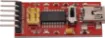 FT232RL USB to serial 232 TTL adapter module with selectable 3.3V or 5V operation. On board TX/RX indicators. Works with offical and cloned Arduino boards.