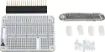 A HAT board with soldermasked 0.1" holes and stackable header so you dont lose access to the GPIO pins. Slots included for display & camera cables. 