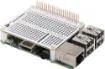 A HAT board with soldermasked 0.1" holes and stackable header so you dont lose access to the GPIO pins. Slots included for display & camera cables. 