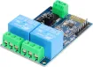 A combined relay and control board with the ability to switch on and off connected loads using an App on your phone via Bluetooth. The eWeLink app offers seamless power switching using your device when in range of the relay board (typically 10m). 