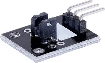 Light Interrupt Sensor Breakout Board Operating Voltage: DC 3-5V  
Single-channel signal output.  
Mounting holes for easy fixed installation.  
Output switch circuit board can be connected directly to microcontroller IO port.
