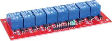 8 Channel 5V Relay Control Board Module/Shield This is a 5V 8-Channel Relay interface board, Be able to control various appliances, and other equipments equipment with large current. It can be controlled directly by Micro-controller (Raspberry Pi, Arduino , 8051, AVR, PIC, DSP, ARM, ARM, MSP430, TTL logic).
5V 4-Channel Relay interface board, and each one needs 15-20mA Driver Current.