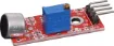 This module is perfectly suited to implementing sound control to your project. This sound detection module can detect noise and produce an analog output signal that can be used to trigger a switch like response. This allows you to replace mechanical switches that have been holding back your project with something a little less noisy or to start a l