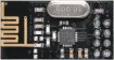 The nRF24L01+ is a wireless transceiver chip offering 100m range at 250kbps. Ideal for building short range data transmission into projects. 250kbps to 2Mbit data rate. 3.3-5V input. 