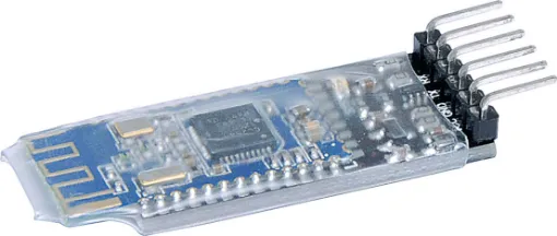 This small size Bluetooth 4.0 TTL transceiver module allows your project to communicate with other bluetooth equipped devices. Can be set as slave or master. Low standby current. 60m range. Inbuilt antenna. 3.6-6V input.  45L x 17Wmm.