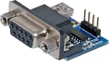 RS232 Serial to TTL Bi-Directional Converter Module A bi-directional converter to shift between serial and TTL communication. Includes USB cable for power and breakout jumper lead for TTL connection. 3-5V input. Maximum baud: 150kbps.