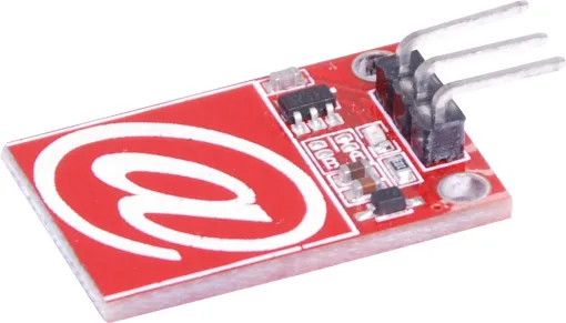 A capacitive touch sensor for projects requiring touch interaction. 2-5.5V DC input. 30L x 16Wmm.