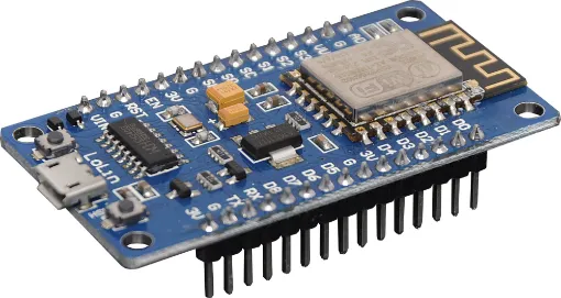 	 An Arduino compatible development board featuring WiFi making it ideal for plug-and-play projects.The board also features its GPIO broken out, a full USB-serial interface, NodeMCU pre-flashed and a power supply all on the one breadboard-friendly package.