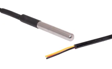 Stainless Steel Housing Waterproof DS18B20 Temperature Probe Temperature Probe using original DS18B20 temperature sensor chip
High quality stainless steel pipe anti-rust waterproof package
Stainless steel housing -55ºC&ndash +125ºC