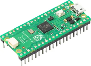 Raspberry Pi Pico H Board With Headers Raspberry Pi Pico is a tiny, fast, and versatile board built using RP2040, a brand new microcontroller chip designed by Raspberry Pi in the UK.