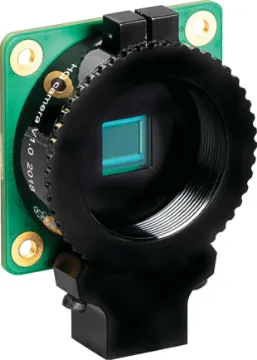 12MP Camera Module to suit Raspberry Pi The latest Raspberry Pi camera now with support for C/CS mount lenses so you can set your camera to whichever focal length you desire. 12.3 megapixel Sony® sensor. Ideal for home surveillance and monitoring projects.