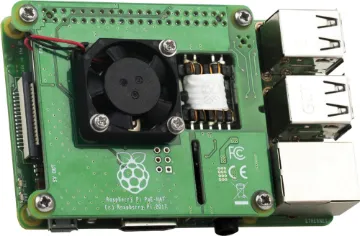 POE Hat to suit Raspberry Pi 3 Model B+ Allows you to power the Raspberry Pi 3 Model B+ over ethernet. Great for remote IoT applications or any project where getting power to the location is difficult.