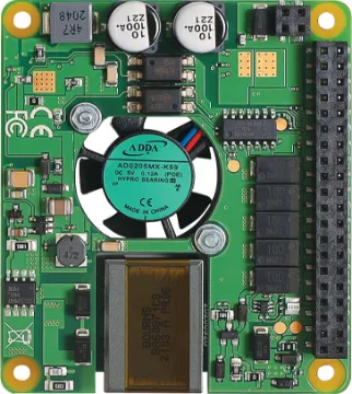 POE Hat To Suit Raspberry Pi 4B/3B+ Enables simultaneous communication with the LAN network and power supply of the Raspberry Pi board.