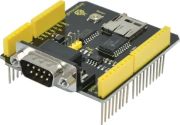 CAN-BUS Shield for Arduino The onboard BUS control chip can realize the data control on the CAN bus and data communication between devices.