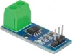 A fully Integrated, Hall Effect-Based Linear AC/DC Current Sensor with a 5A rating. Typical applications include motor control, load detection and management, switch-mode power supplies, and over current protection Arduino projects.