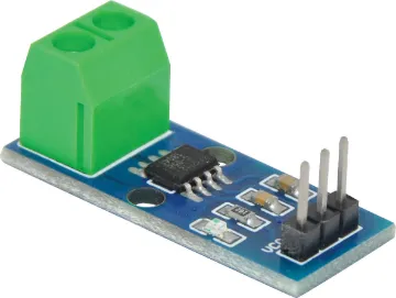 5A Current Sensor Module for Arduino A fully Integrated, Hall Effect-Based Linear AC/DC Current Sensor with a 5A rating. Typical applications include motor control, load detection and management, switch-mode power supplies, and over current protection Arduino projects.