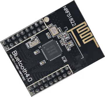 Bluetooth 4.0 LE nRF51822 Module A compact Bluetooth LE module with built in antenna and on board U.FL socket. I2C/SPI serial interface standard output.  Ideal DIY projects for mobile devices, game controllers, intelligent appliances etc.