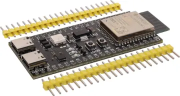 ESP32-S3 Development Board The ESP32-S3 development board is assembled with an original ESP32-S3-WROOM-1 module from Espressif, with 16MB Flash and 8MB PSRAM(ESP32-S3-WROOM-1-N16R8). It is a general-purpose Wi-Fi + Bluetooth® LE MCU module that integrates complete Wi-Fi and Bluetooth LE functions.