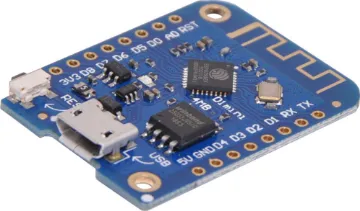 ESP8266EX USB Mini Wi-Fi Module This USB WiFi module is a complete and self-contained WiFi network solution that can operate independently or as a slave on other host MCUs. It can be booted directly from an external flash when it is powered by an application and is the only application processor in the device. The built-in cache helps improve system performance and reduce memory