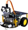 STEM bot is an easy to program 2 wheel obstacle avoidance and line tracking robot. Coding your program is easy using the standard BBC Micro:bit  software.  Wiring and construction has been designed to be as simple as possible.