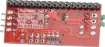 Connects to a 16x2 LCD module allowing you to drive the screen from just 2 IO pins on an Arduino development board. 5V input. Supports I2C protocol. 