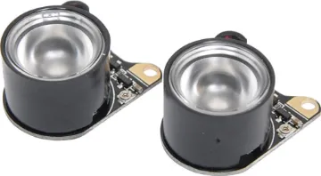3W Infra Red LED Module Pair For Cameras Ideal for adding nigh vision to a pi camera or other surveillance or monitoring application. Provides 3W of infra red light. Requires 5V DC input. Sold in a pair.