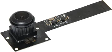 Raspberry Pi 5MP Fisheye Camera Module 	 This Raspberry Pi 5MP Fisheye Camera Module is a compact camera module to suit the Raspberry Pi. This module offers 5MP resolution with a fish eye lens. It allows your Pi to record 1080p HD video at 30fs. 2592x1944 still shot. Suitable for use in time lapse, CCTV monitoring, web cam applications etc.