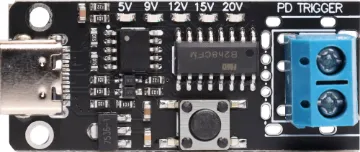 USB-C Fast Charge Trigger Board Module PD/QC 5A The USB-C Fast Charge Trigger Board Module is a high-performance, versatile solution designed to provide fast and efficient charging for a wide range of devices.