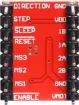 This breakout board is for A4988 DMOS Microstepping Driver with translator and overcurrent protection.