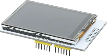 2.8" TFT Touch Shield for Arduino with Resistive Touch Screen  This 2.8" TFT Touchscreen is designed to suitable for Arduino UNO/Mega2560. It can directly plug into the UNO/Mega2560 board without any wiring and soldering. It's Library is compatible with Adafruit TFT touchscreen shield, which is easy to use.