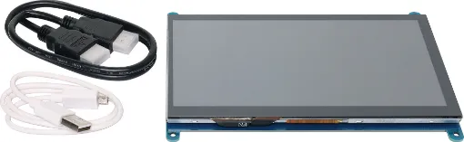 A 1024x600 touchscreen for Raspberry Pi that supports standard HDMI interface input which can be directly connected to Raspberry Pi.