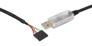 FT232 USB To TTL Serial Lead Features a FT232 conversion chip, which has high precision, outstanding stabilization, and anti-interference. It can provide 5V power output with a self-resetting fuse to protect your device.