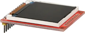 128x128 LCD Display Module This Color TFT LCD display has 128 x 128 resolution and 262 color. It uses SPI interface to communicate with controller such Arduino, it is the best upgrading of the Nokia5110.