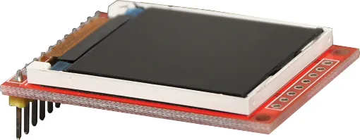 This Color TFT LCD display has 128 x 128 resolution and 262 color. It uses SPI interface to communicate with controller such Arduino, it is the best upgrading of the Nokia5110.