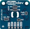 The PiicoDev Precision Temperature Sensor features a low-power, high precision TMP117 with 16-bit resolution and an accuracy of ±0.1°C (across -20°C to +50°C) with no calibration required.