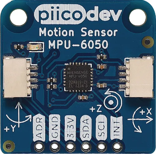 Our PiicoDev® Motion Sensor makes it super easy to detect linear or angular motion in your next project.