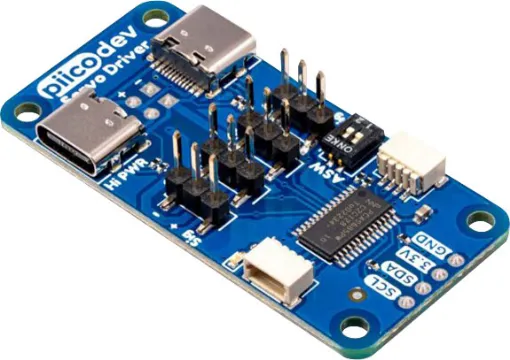With this new servo driver users will be able to add the power of motion to projects. 