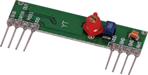 Receiver and transmitter (transmitter sold separately) pair usable range up to 30m.