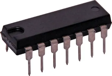 74HC02 Quad 2 Input NOR Gate IC 74HC08 Quad 2 Input AND Gate. The High Speed-CMOS has the characteristics of both standard CMOS logic series and LS-TTL series.