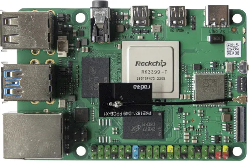 The OKdo ROCK 4C+ is a reliable, multifunctional and high-performing single-board computer based on a robust Rockchip RK3399T SoC, Dual Cortex® A72 CPU and Arm Mali™ T860MP4 GPU. 