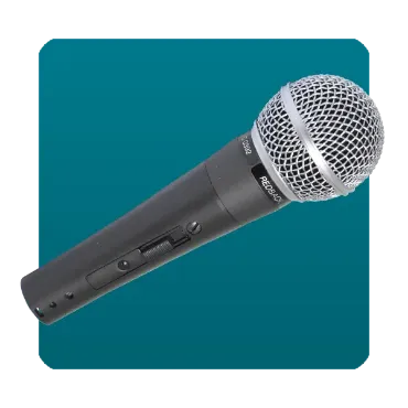 Show products in category Microphones Picture for category Microphones