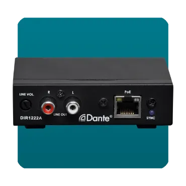 Show products in category Dante Audio Interfaces Picture for category Dante Audio Interfaces